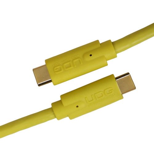 Аудиокабель UDG Ultimate Cable USB 3.2 C-C Yellow Straight 1,5